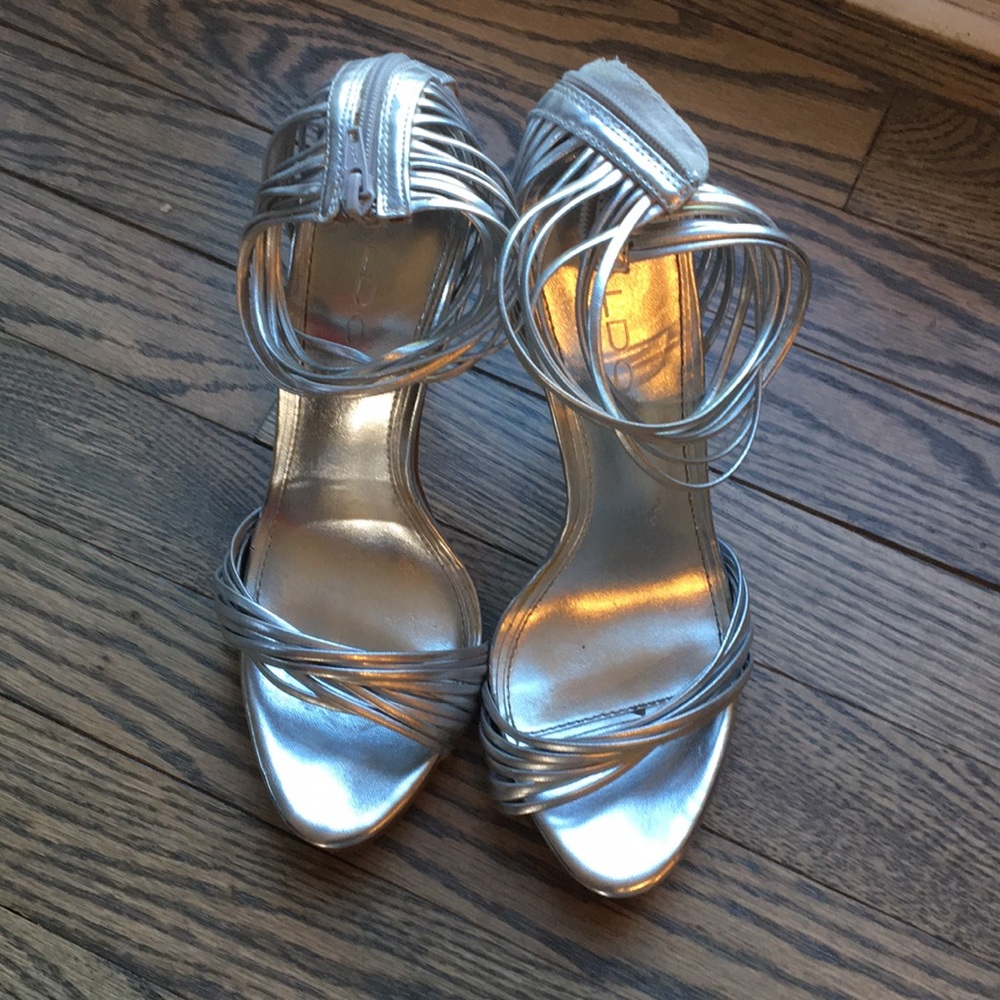 Aldo Silver Heels